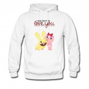 Men's I Was Born To Love You Happy Tree Friend Hoodie