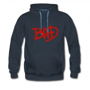 Men's Im Bad And Bad Album Hoodie