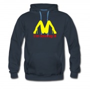Men's Im Loving It Mcdonald Parody Hoodie