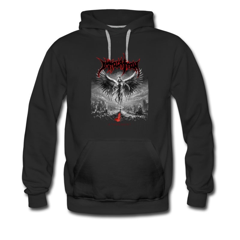 Men's Immolution Hot Atonement Album Rock Style Hoodie