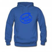 Men's Intel Inside Parody Hackers Inside Hoodie