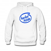 Men's Intel Inside Parody Hackers Inside Hoodie