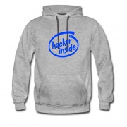 Men's Intel Inside Parody Hackers Inside Hoodie