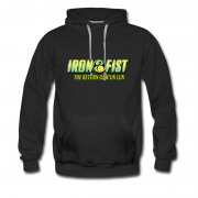 Men's iron fist logo Hoodie