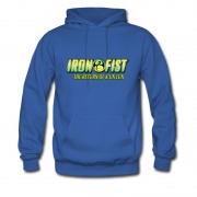 Men's iron fist logo Hoodie