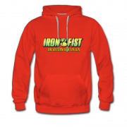 Men's iron fist logo Hoodie
