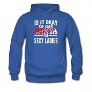 Men's Is It Okay To Ask Santa For Sexy Ladies Hoodie