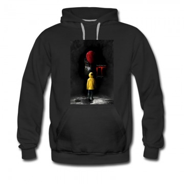 Men's It Poster Cruel Clown Hoodie