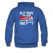 Men's Its Okay To Ask Santa For Fake Pussy Hoodie