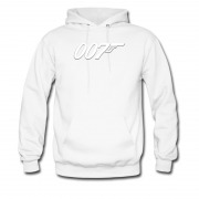 Men's James Bond Gun Logo Hoodie