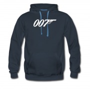 Men's James Bond Gun Logo Hoodie