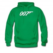Men's James Bond Gun Logo Hoodie