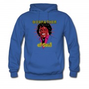 Men's James Brown Was Godfather Of Soul Hoodie