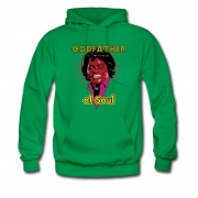 Men's James Brown Was Godfather Of Soul Hoodie