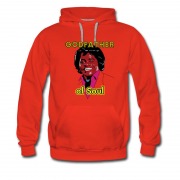 Men's James Brown Was Godfather Of Soul Hoodie