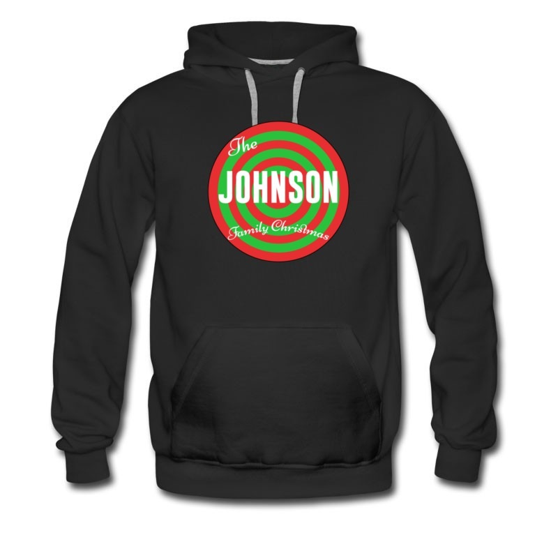Men's Johnson Family Christmas Hoodie
