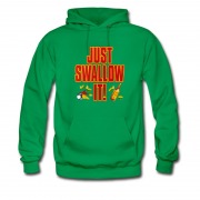 Men's Just Swalllow It! Style Hoodie