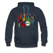 Men's Justice League Rock Band Hoodie