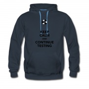 Men's Keep Calm And Continue Testing Hoodie