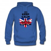Men's Keep Calm And Go To London Uk Hoodie
