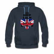 Men's Keep Calm And Go To London Uk Hoodie