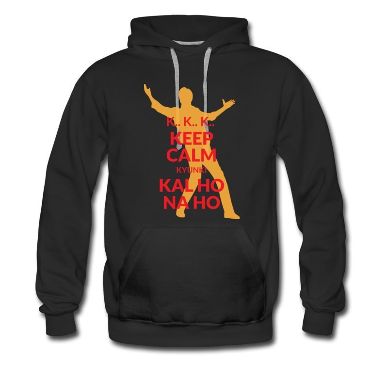 Men's Keep Calm And Hollywood Shah Rukh Khan Hoodie