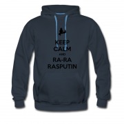 Men's Keep Calm And Kungfu Style Ra-ra Rasputin Hoodie