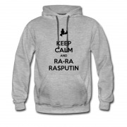 Men's Keep Calm And Kungfu Style Ra-ra Rasputin Hoodie