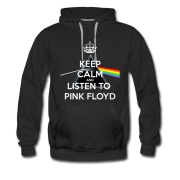 Men's KEEP CALM AND LITSEN PINK FLOYD Hoodie