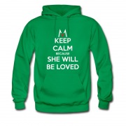 Men's Keep Calm And Maroon Five She Will Be Love Hoodie