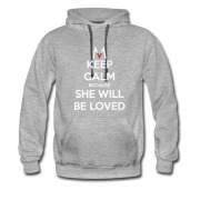 Men's Keep Calm And Maroon Five She Will Be Love Hoodie