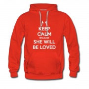 Men's Keep Calm And Maroon Five She Will Be Love Hoodie