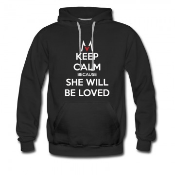 Men's Keep Calm And Maroon Five She Will Be Love Hoodie