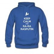 Men's Keep Calm And Ra-ra Rasputin Hoodie