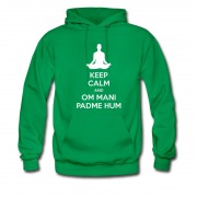 Men's Keep Calm And Religion Munk Hoodie