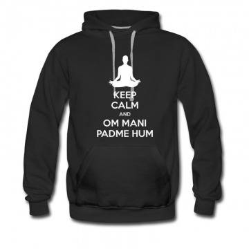 Men's Keep Calm And Religion Munk Hoodie