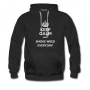 Men's Keep Calm And Smoke Weed Everyday! Hoodie