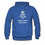 Men's Keep Calm And Smoke Weed Everyday! Hoodie
