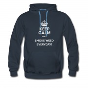 Men's Keep Calm And Smoke Weed Everyday! Hoodie