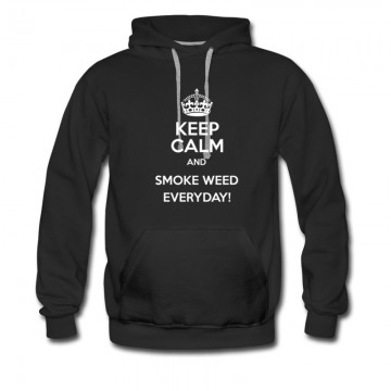 Men's Keep Calm And Smoke Weed Everyday! Hoodie