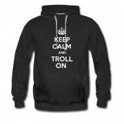 Men's Keep Calm And Troll On Hoodie