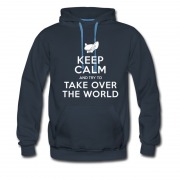 Men's Keep Calm Pinky And the Brain Hoodie