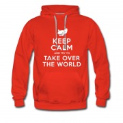 Men's Keep Calm Pinky And the Brain Hoodie