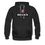 Men's Key Logo Beck's Logo Beer Hot Design Hoodie