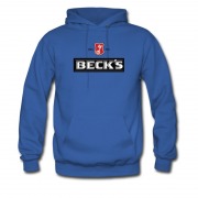Men's Key Logo Beck's Logo Beer Hot Design Hoodie