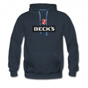 Men's Key Logo Beck's Logo Beer Hot Design Hoodie