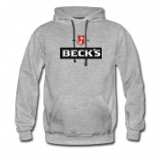Men's Key Logo Beck's Logo Beer Hot Design Hoodie