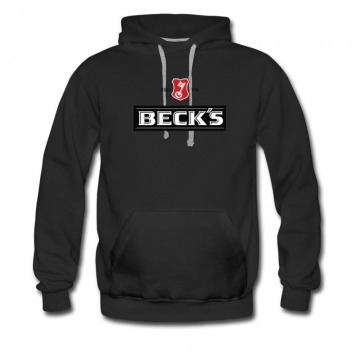 Men's Key Logo Beck's Logo Beer Hot Design Hoodie