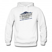 Men's Keystone Light Stay Sober During Beer Pong Hoodie