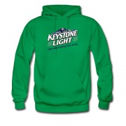 Men's Keystone Light Stay Sober During Beer Pong Hoodie